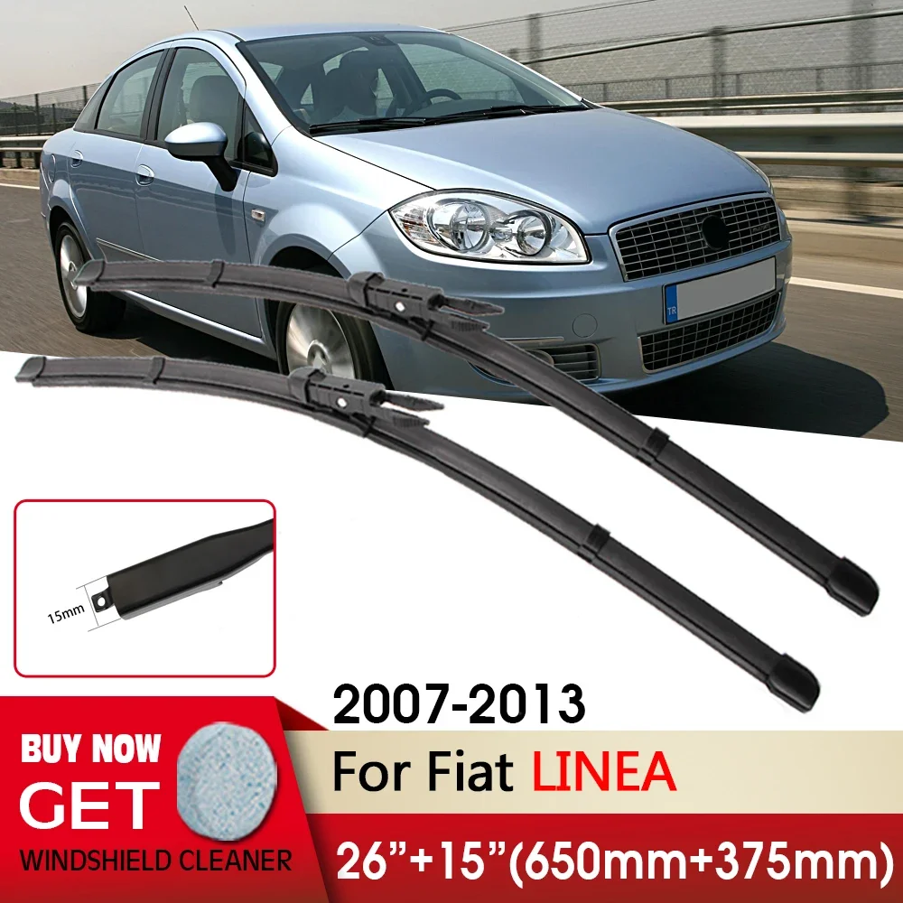Car Wiper RHD & LHD Front Wiper Blade 26"+15" For Fiat LINEA 2007-2015 Fit Pinch Tab Arm Windshield Windscreen Front Window
Car Wiper RHD & LHD Front Wiper Blade 26"+15" For Fiat LINEA 2007-2015 Fit Pinch Tab Arm Windshield Windscreen Front Window