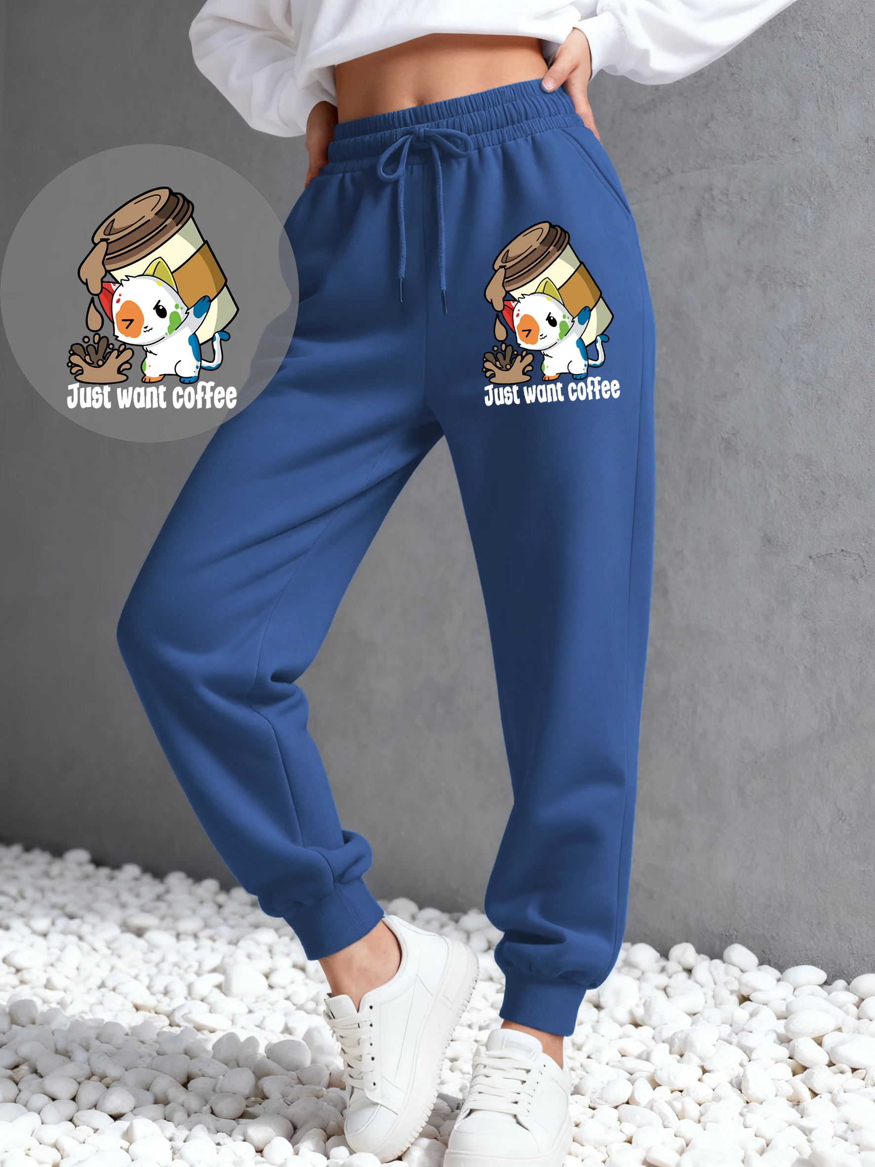 Просто хочу кофе, красочные спортивные штаны с кошачьим узором, женские осенние флисовые спортивные штаны, разноцветные брюки Y2K, одежда в стиле хип-хоп
Просто хочу кофе, красочные спортивные штаны с кошачьим узором, женские осенние флисовые спортивные штаны, разноцветные брюки Y2K, одежда в стиле хип-хоп