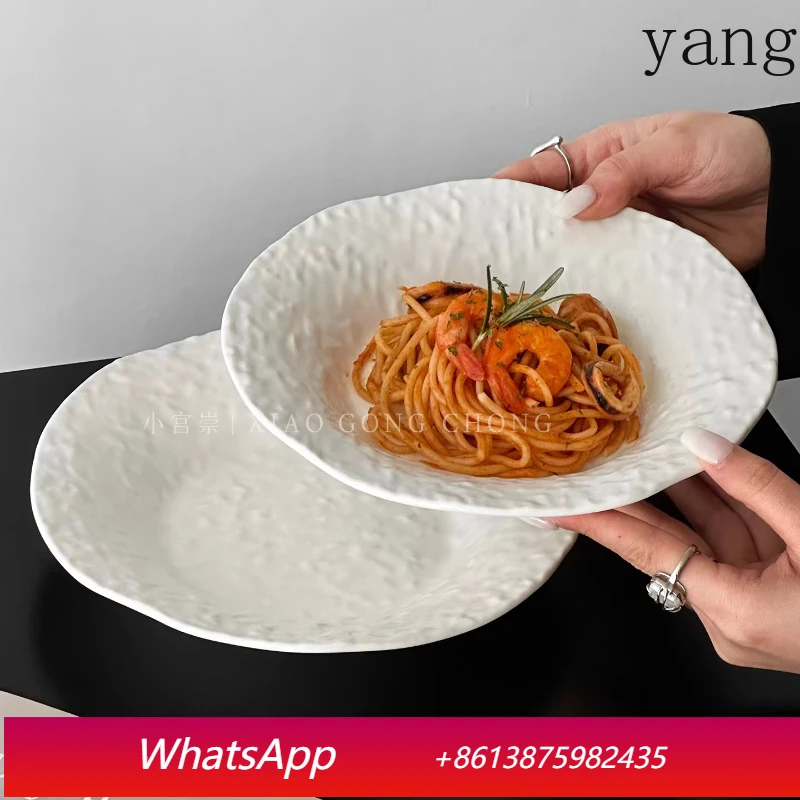 LMM Advanced Rock Pattern Ceramic Deep Plate Household Cold Vegetable Plate
LMM Advanced Rock Pattern Ceramic Deep Plate Household Cold Vegetable Plate