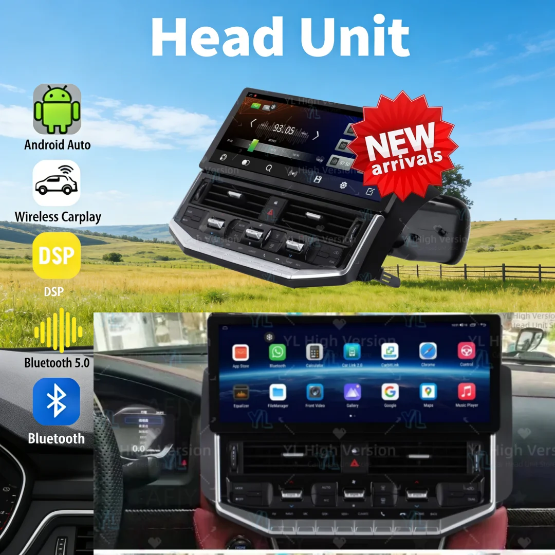 Android Auto For TOYOTA Land Cruiser 200 LC200 2007-2021 15.9" Car Radio Stereo Player Multimedia GPS Navigation Carplay BT 5.0
Android Auto For TOYOTA Land Cruiser 200 LC200 2007-2021 15.9" Car Radio Stereo Player Multimedia GPS Navigation Carplay BT 5.0