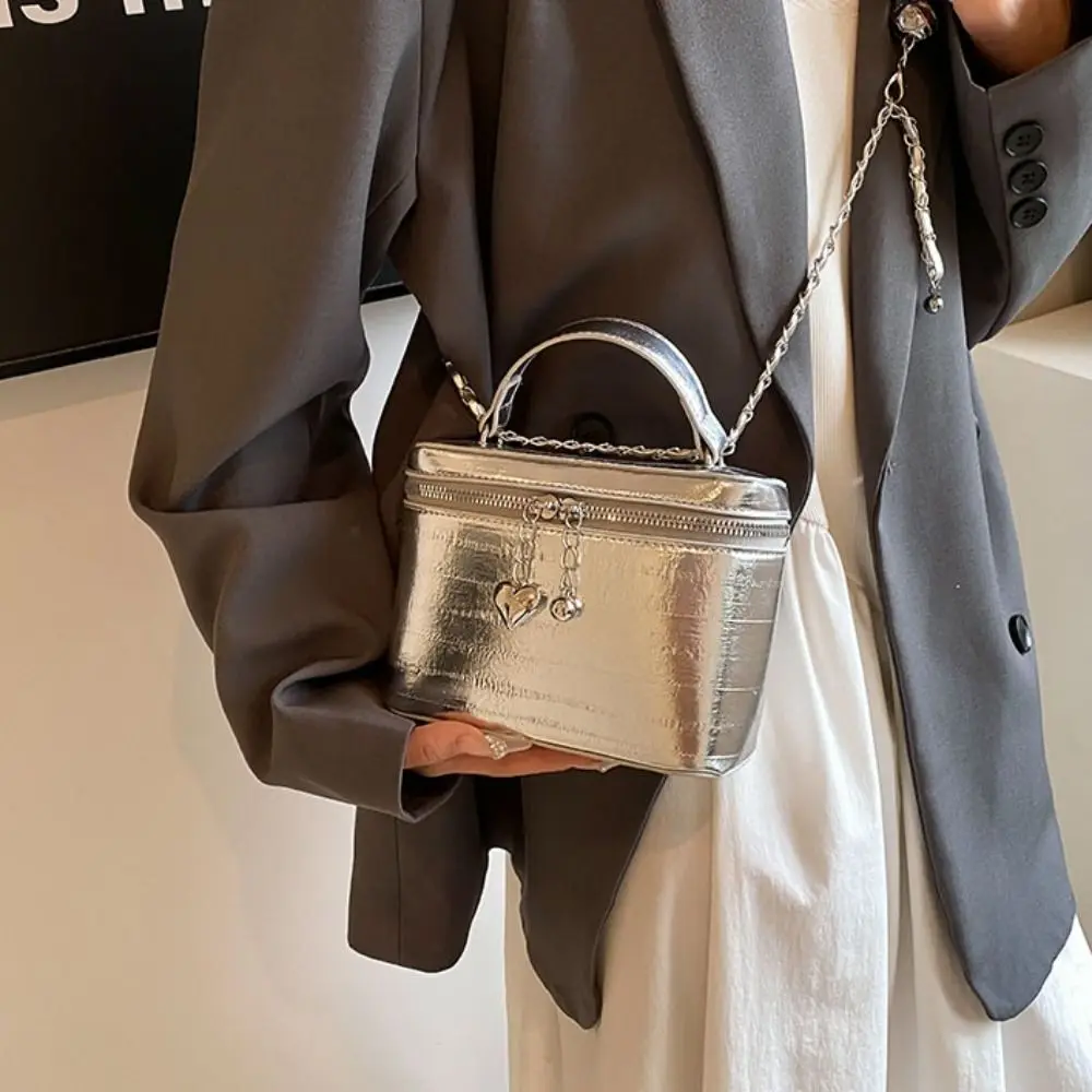Sweet Solid Color Box Crossbody Bag Love Pendent Zipper PU Leather Box Handbag Shoulder Bag Handbag Clothes Match Bag Girls
Sweet Solid Color Box Crossbody Bag Love Pendent Zipper PU Leather Box Handbag Shoulder Bag Handbag Clothes Match Bag Girls