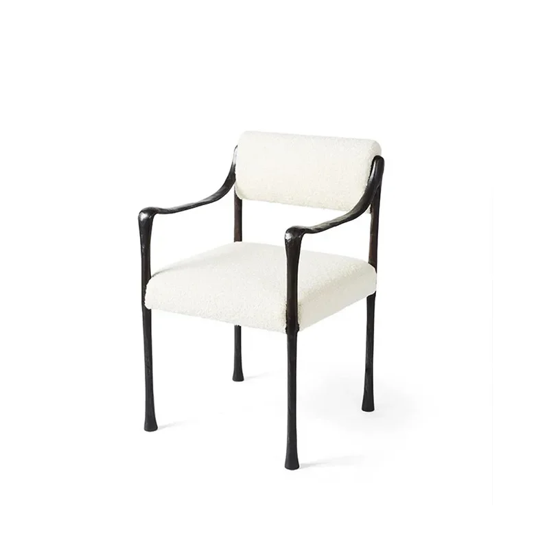 Italian brass meal light luxury high sense home armrest
Italian brass meal light luxury high sense home armrest