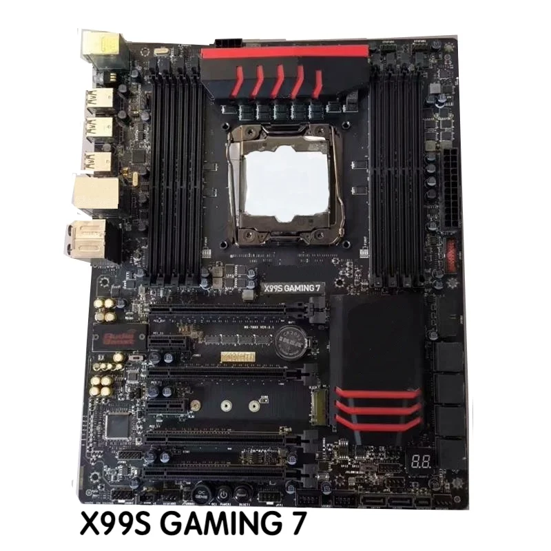 For MSI X99S GAMING 7 Motherboard X99S GAMING LGA 2011 DDR4 Mainboard 100% Tested OK Fully Work Free Shipping
For MSI X99S GAMING 7 Motherboard X99S GAMING LGA 2011 DDR4 Mainboard 100% Tested OK Fully Work Free Shipping