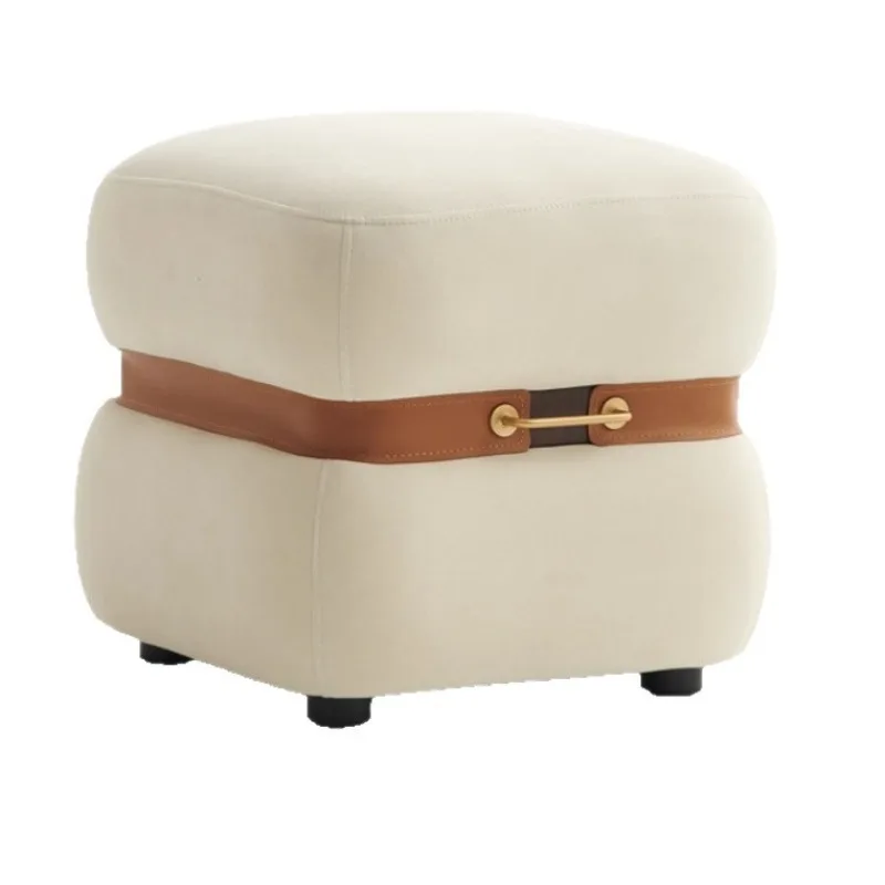 Italian light luxury leisure, living room sofa stool, bedroom color matching dressing stool
Italian light luxury leisure, living room sofa stool, bedroom color matching dressing stool