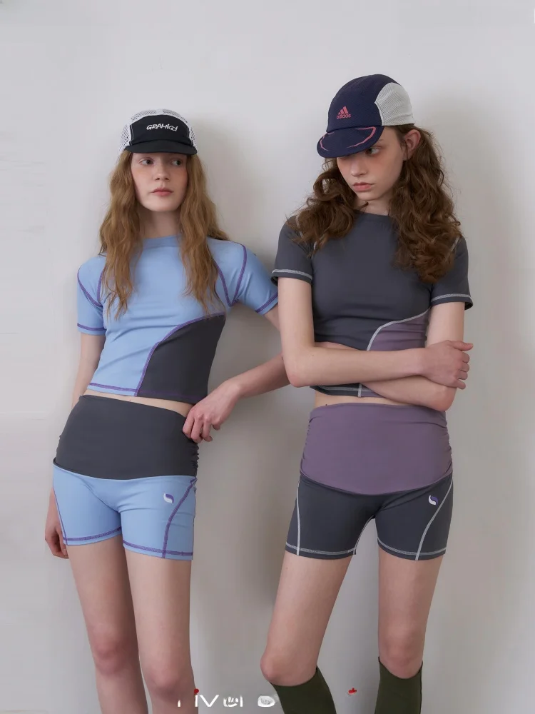 Riverstone plus Women's Sport Yoga Short Sleeve T-Shirt Set Slim Fit Short Style Summer New Arrival Two Pieces Casual Wear
Riverstone plus Women's Sport Yoga Short Sleeve T-Shirt Set Slim Fit Short Style Summer New Arrival Two Pieces Casual Wear