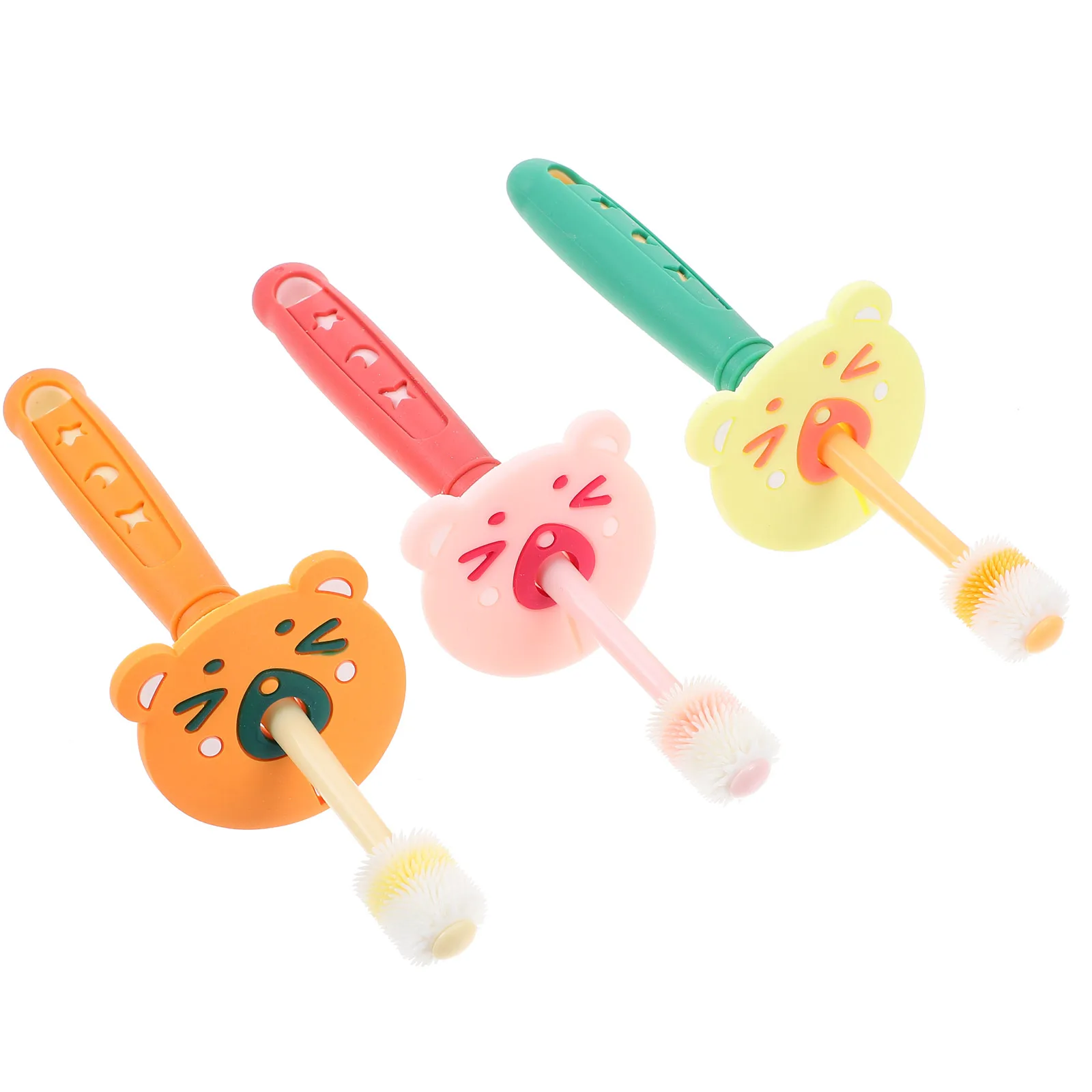 3pcs Kids Toothbrush Soft Bristles 1-6 Years Baby Teeth Cleaner Green Oral Care Children Dental Hygiene 
3pcs Kids Toothbrush Soft Bristles 1-6 Years Baby Teeth Cleaner Green Oral Care Children Dental Hygiene