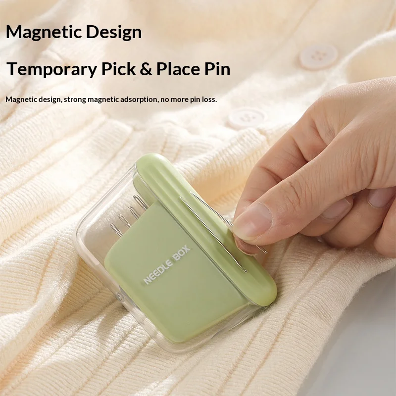 Магнитная игольная коробка, небольшая коробка для хранения, органайзер для игл. Компактный и легкий магнит. В комплект входят 5 размеров игл с большим ушком.
Магнитная игольная коробка, небольшая коробка для хранения, органайзер для игл. Компактный и легкий магнит. В комплект входят 5 размеров игл с большим ушком.