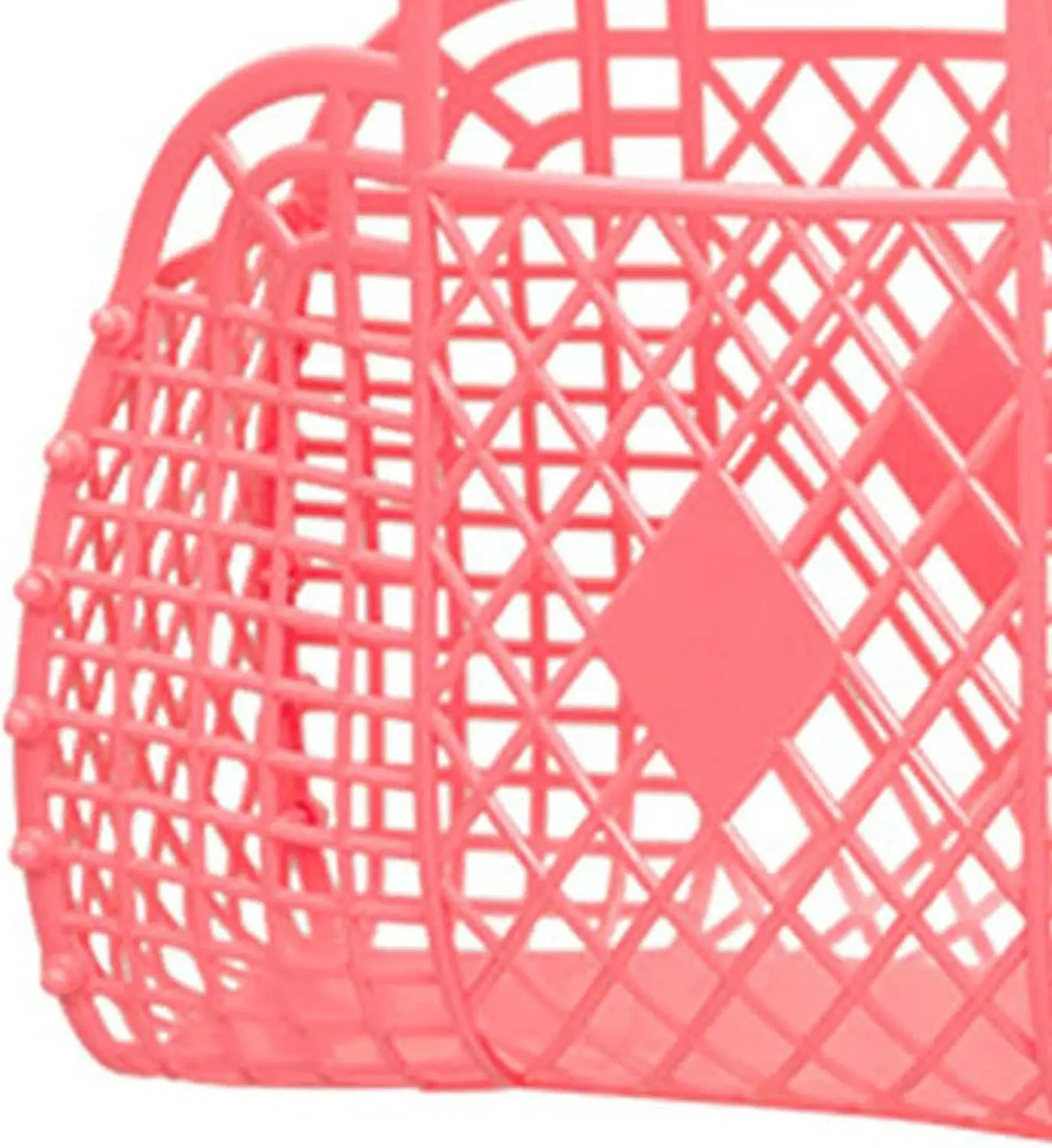 Laundry Basket Shopping Tote Bag Hollow Storage Basket Plastic Reusable Portable Foldable Bag for Beach Home Bedside Shopping To
Laundry Basket Shopping Tote Bag Hollow Storage Basket Plastic Reusable Portable Foldable Bag for Beach Home Bedside Shopping To