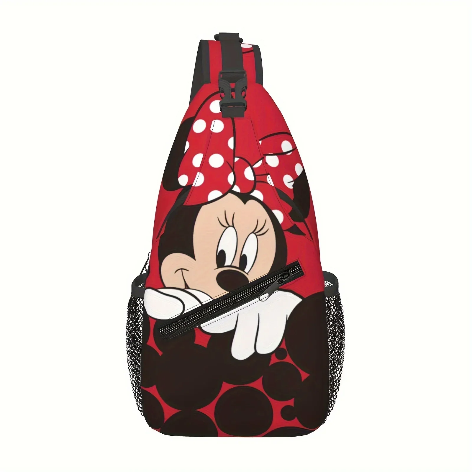 Women's Disney Bag Minnie Shoulder Bag Casual Sports Travel Crossbody Chest Bag Multi-pocket Halloween Cartoon Cycling Daypack
Women's Disney Bag Minnie Shoulder Bag Casual Sports Travel Crossbody Chest Bag Multi-pocket Halloween Cartoon Cycling Daypack