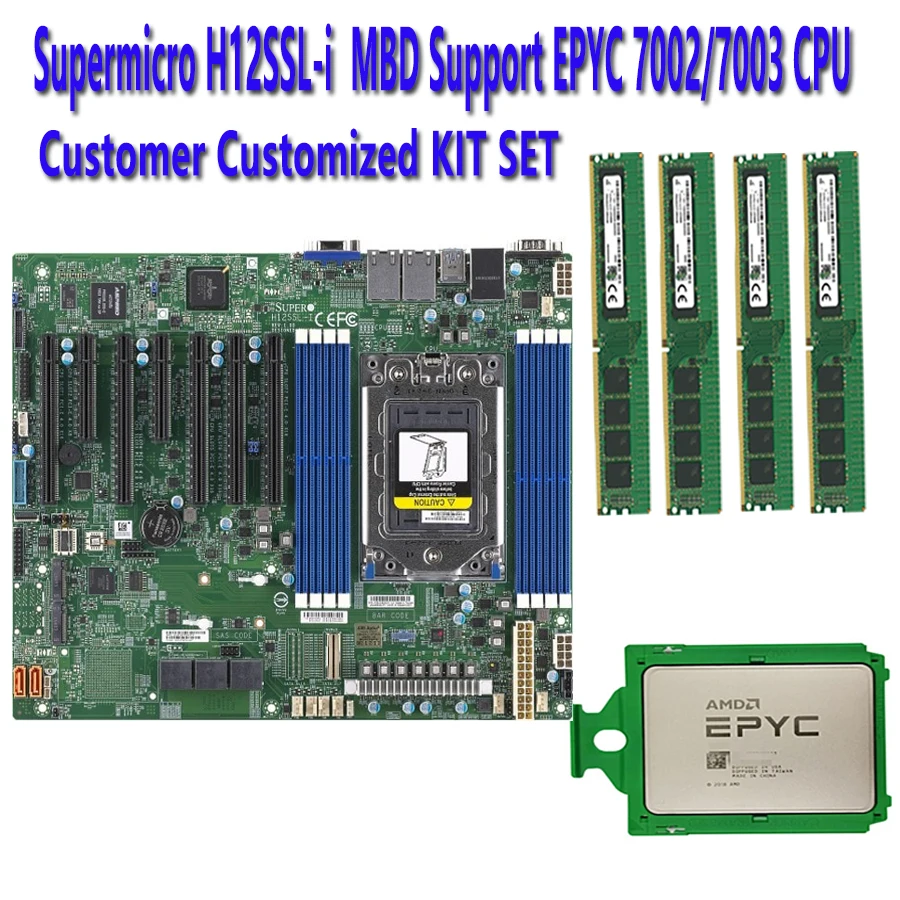 Семейная материнская плата для сервера Rev 2,0 + EPYC 7773X 7763 7713P 7713 7663 7573X 75F3 7643 P 7543 7543 7473X процессор
Семейная материнская плата для сервера Rev 2,0 + EPYC 7773X 7763 7713P 7713 7663 7573X 75F3 7643 P 7543 7543 7473X процессор