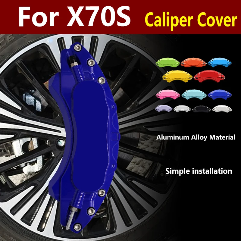 For Jetour X70S Car Brake Caliper Cover Aluminum Front Rear Kit 1.5T 1.6T DCT V VI 2019 2020 2021 2022 2023
For Jetour X70S Car Brake Caliper Cover Aluminum Front Rear Kit 1.5T 1.6T DCT V VI 2019 2020 2021 2022 2023
