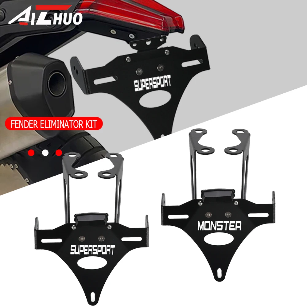 For DUCATI Monster 659 797 821 1200 Motorcycles License Plate Holder Bracket Tail Tidy Fender Eliminator Supersport 939 950 S
For DUCATI Monster 659 797 821 1200 Motorcycles License Plate Holder Bracket Tail Tidy Fender Eliminator Supersport 939 950 S