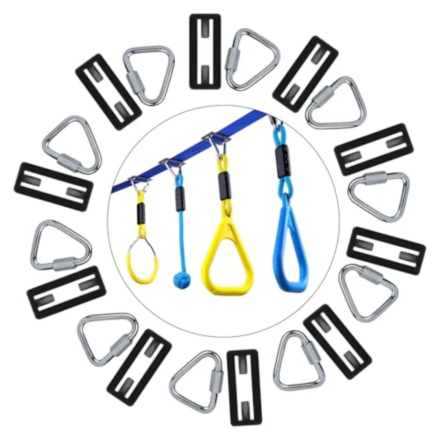 Ninja Warrior Obstacle Course Accessories New Upgraded Buckle for 2" Width Slackline No Tearing Slackline Quick Buckle No More
Ninja Warrior Obstacle Course Accessories New Upgraded Buckle for 2" Width Slackline No Tearing Slackline Quick Buckle No More