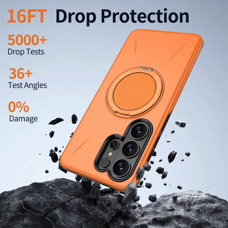 Magnetic Case for Samsung Galaxy S26 Ultra S26+ S26 Rotating Stand Holder Shockproof Hard Cover Car Mount Phone Shell
Magnetic Case for Samsung Galaxy S26 Ultra S26+ S26 Rotating Stand Holder Shockproof Hard Cover Car Mount Phone Shell