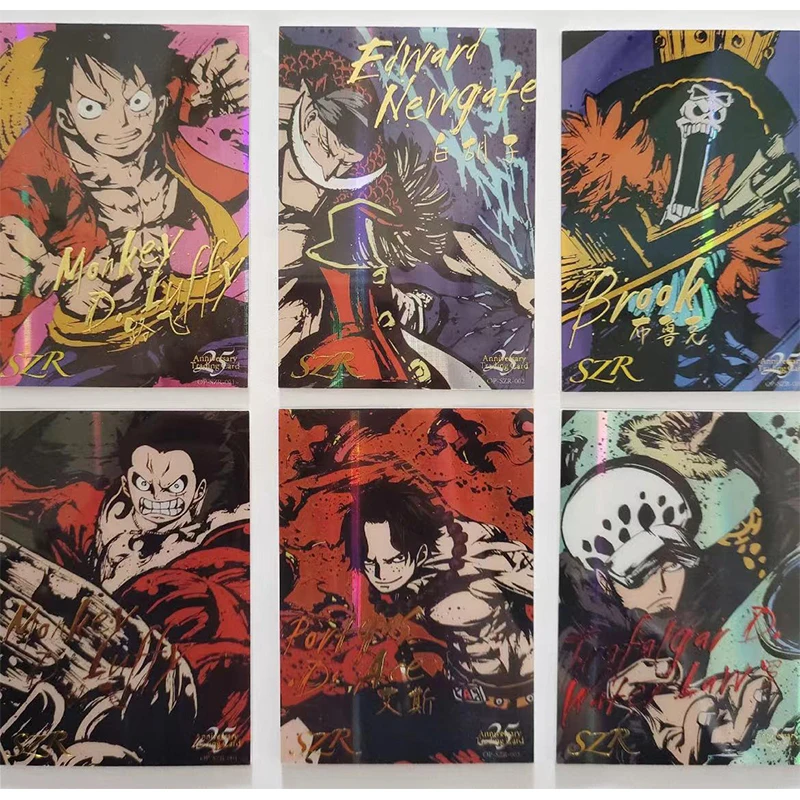 Anime ONE PIECE Rare SZR Reflections Flash Cards Luffy Edward Newgate Sabo Toys for boys Collectible Cards Birthday Gifts
Anime ONE PIECE Rare SZR Reflections Flash Cards Luffy Edward Newgate Sabo Toys for boys Collectible Cards Birthday Gifts