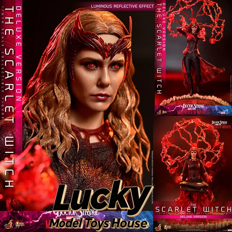 HOTTOYS HT MMS653 Deluxe Version 1/6 The Scarlet Witch Delicate Female Action Figure Collection Multiverse of Madness 12" Doll
HOTTOYS HT MMS653 Deluxe Version 1/6 The Scarlet Witch Delicate Female Action Figure Collection Multiverse of Madness 12" Doll
