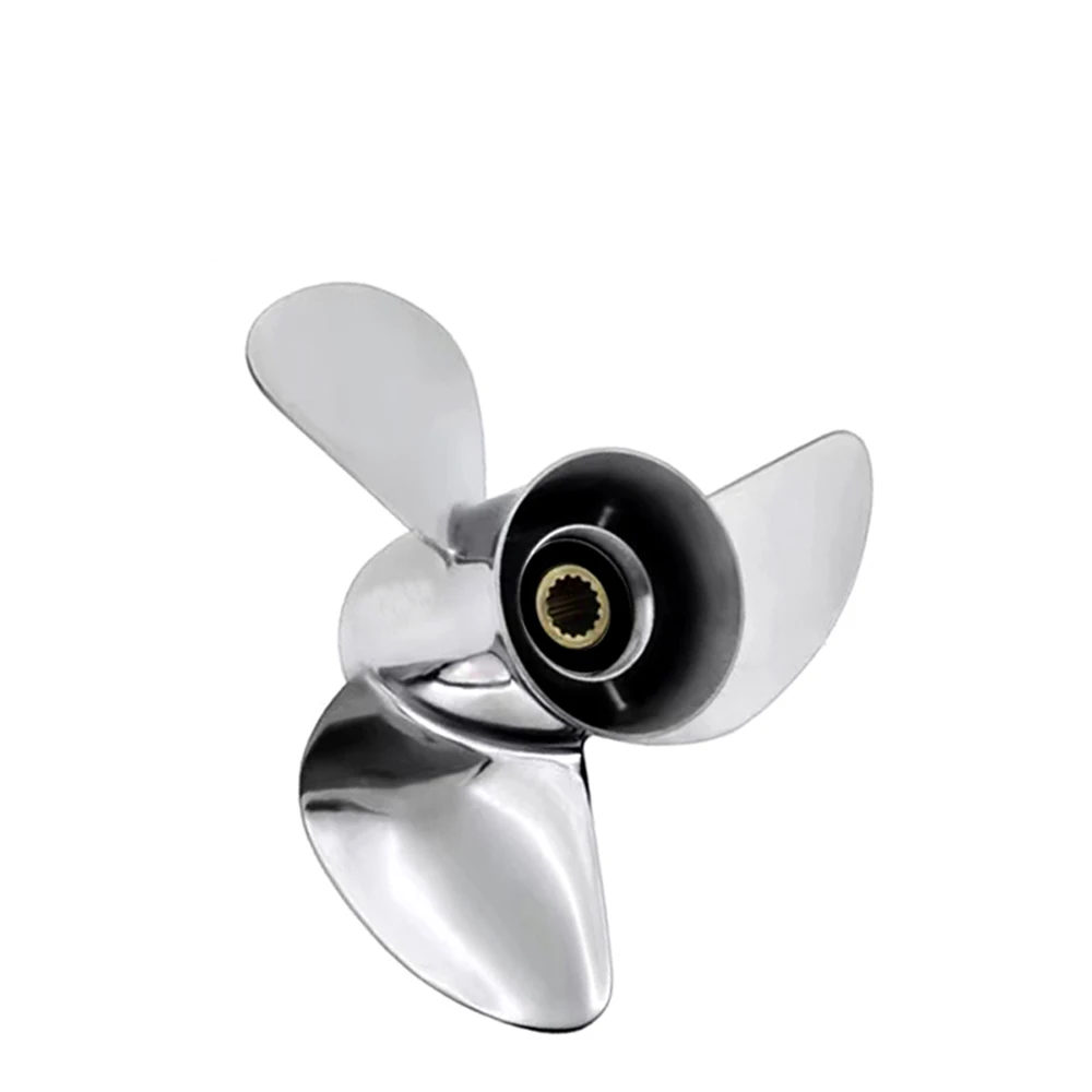 Stainless Steel Propeller 13 X 19 -K for Yamaha 50-130HP, 15 Tooth 688-45970-03-98 688-45970-03-00,RH
Stainless Steel Propeller 13 X 19 -K for Yamaha 50-130HP, 15 Tooth 688-45970-03-98 688-45970-03-00,RH
