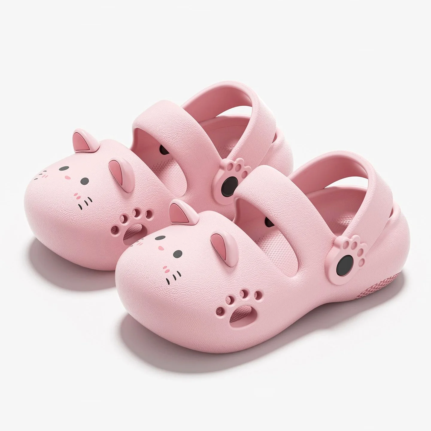 Cute Women Cat Clogs Lightweight EVA Slippers Breathable Non Slip Soft Sole Garden House Summer Casual Shoes For Women Daily
Cute Women Cat Clogs Lightweight EVA Slippers Breathable Non Slip Soft Sole Garden House Summer Casual Shoes For Women Daily