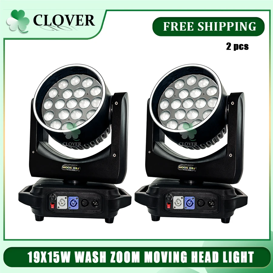 2 шт. 19X15 Вт светодиодный светильник с подвижной головкой и зумом, DMX 512, освещение с сценическими эффектами для DJ Disco Bar, свадьбы, 0Tax, хит продаж
2 шт. 19X15 Вт светодиодный светильник с подвижной головкой и зумом, DMX 512, освещение с сценическими эффектами для DJ Disco Bar, свадьбы, 0Tax, хит продаж