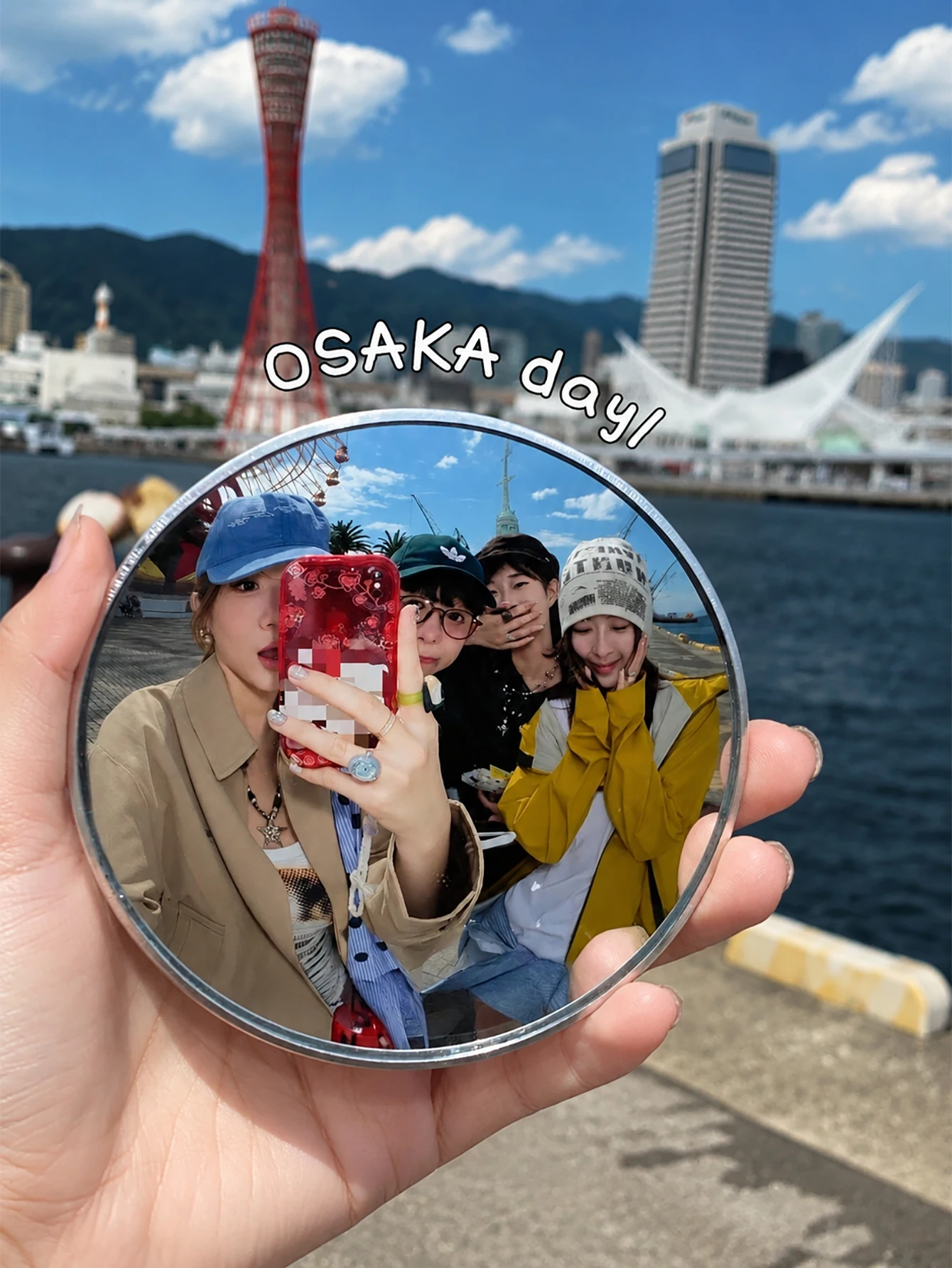 1 Portable Travel Convex Wide-Angle Round Glass Mirror, Suitable for Travel Photography and Footprint Shooting, Can Also Be Used as Wall Decoration in Bathrooms, Bedrooms, and Other Spaces, an Ideal Travel Essential and Holiday Decoration
1 Portable Travel Convex Wide-Angle Round Glass Mirror, Suitable for Travel Photography and Footprint Shooting, Can Also Be Used as Wall Decoration in Bathrooms, Bedrooms, and Other Spaces, an Ideal Travel Essential and Holiday Decoration