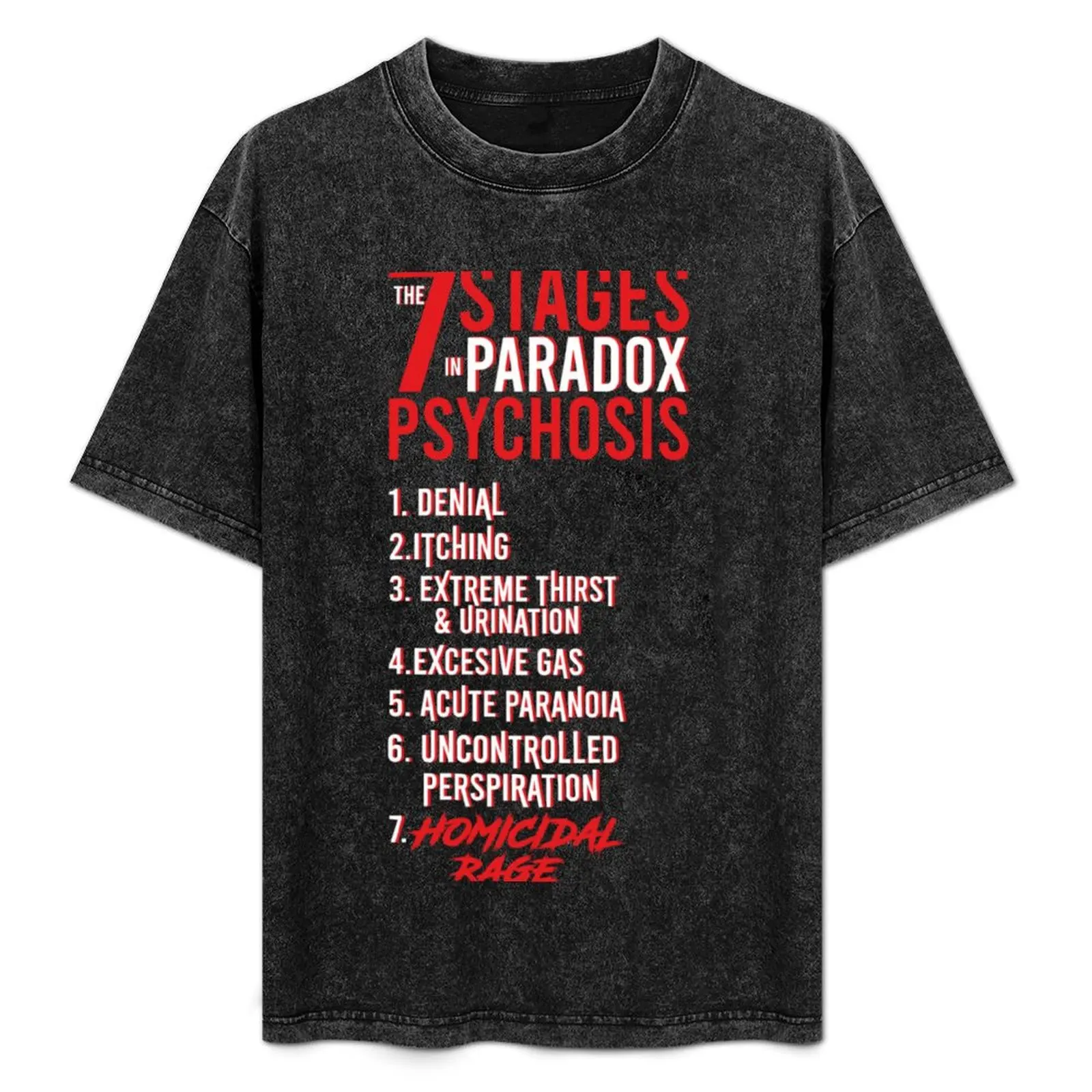 UMBRELLA ACADEMY 2 THE 7 STAGES IN PARADOX PSYCHOSIS (BLACK) T-Shirt Plus Size Comfort Fit Tee
UMBRELLA ACADEMY 2 THE 7 STAGES IN PARADOX PSYCHOSIS (BLACK) T-Shirt Plus Size Comfort Fit Tee