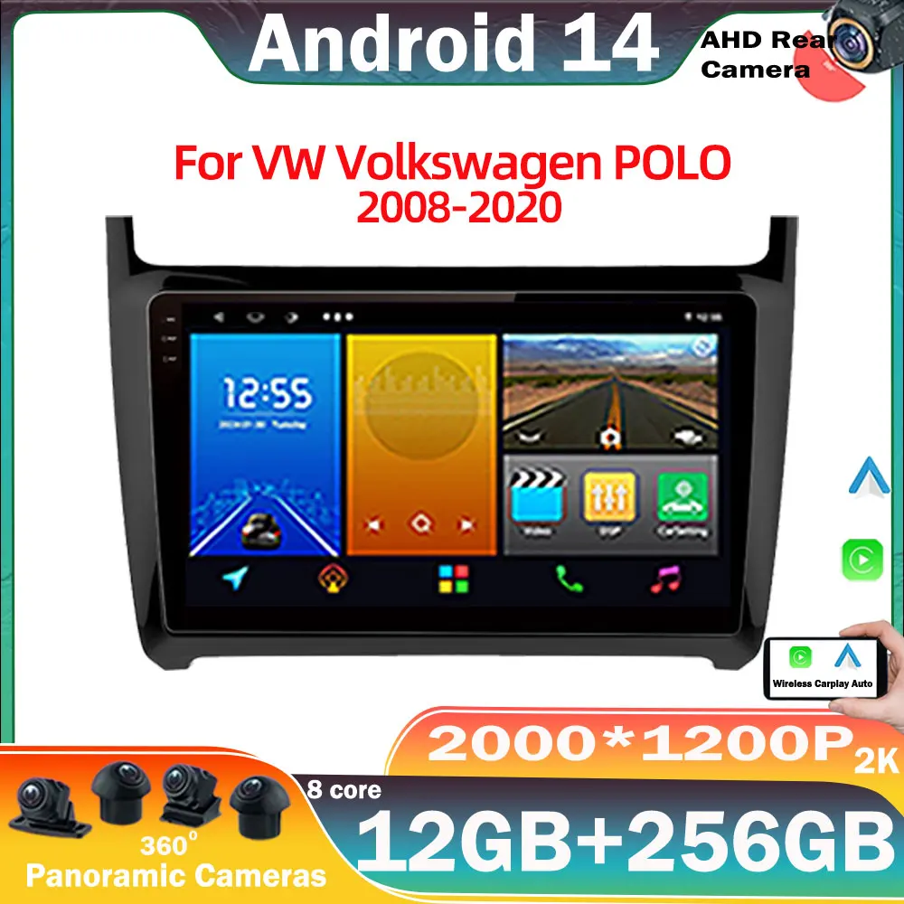 Android 14 Car Radio For VW Volkswagen POLO 5 sedan 2008- 2020 Multimedia Video Player Navigation GPS Carplay Head Unit NO 2DIN
Android 14 Car Radio For VW Volkswagen POLO 5 sedan 2008- 2020 Multimedia Video Player Navigation GPS Carplay Head Unit NO 2DIN