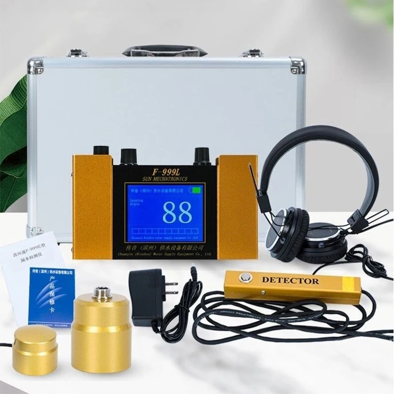 F-999L/ F999M Water Leakage Detector House Water Pipe Leaking Floor Heating Leak Detector Indoor Water Leak Detection Instrument
F-999L/ F999M Water Leakage Detector House Water Pipe Leaking Floor Heating Leak Detector Indoor Water Leak Detection Instrument