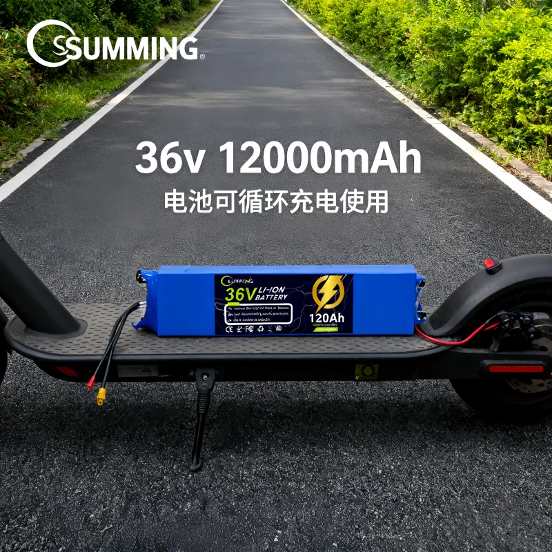 Genuine summing 36V 120Ah 10s2p Battery Packs Rechargeable Lithium Ion Battery for Electric Self Balancing Scooter ⚡
Genuine summing 36V 120Ah 10s2p Battery Packs Rechargeable Lithium Ion Battery for Electric Self Balancing Scooter ⚡