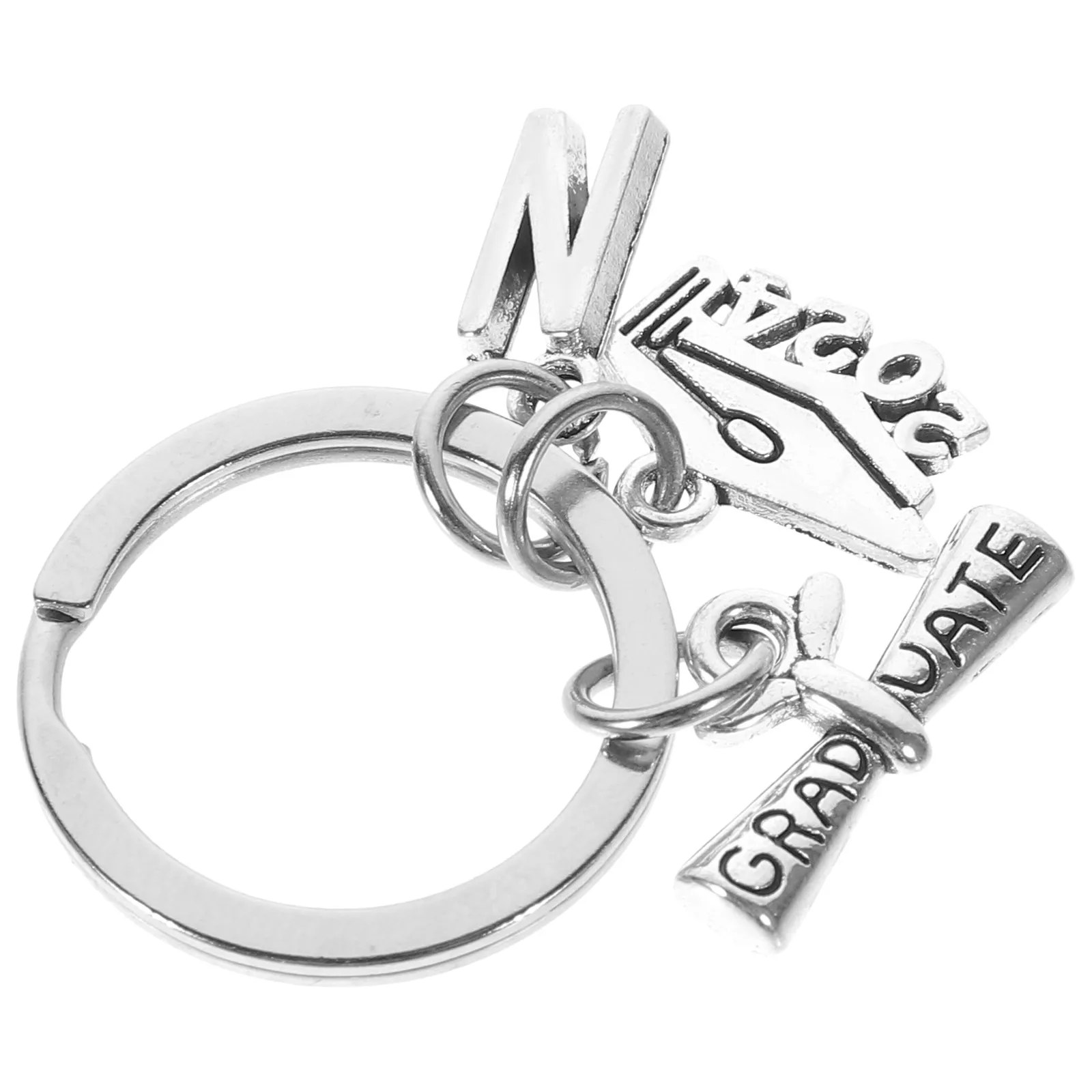 Graduation Season Keychains Metal Stainless Steel Lightweight Bag Pendant Practical Excellent Texture Good Workmanship
Graduation Season Keychains Metal Stainless Steel Lightweight Bag Pendant Practical Excellent Texture Good Workmanship