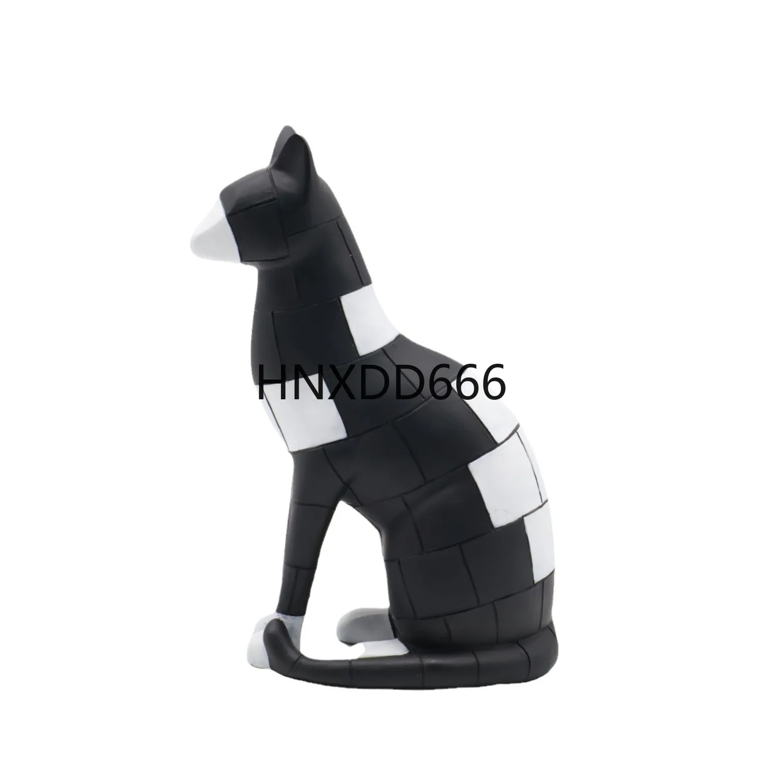 Resin Handicraft Abstract Plaid Cat Artificial Animal Sculpture Cartoon Cat Decorative Figurines Home Decoration Accessories
Resin Handicraft Abstract Plaid Cat Artificial Animal Sculpture Cartoon Cat Decorative Figurines Home Decoration Accessories