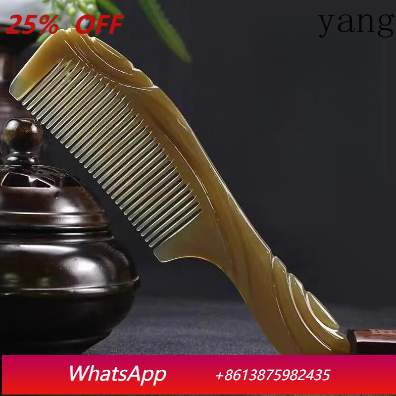 LTT fold constantly thickened without losing teeth anti-static household horn comb beauty comb
LTT fold constantly thickened without losing teeth anti-static household horn comb beauty comb