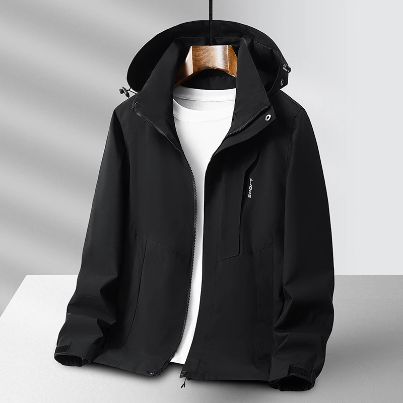Spring Autumn Men's Jaet Thin Hooded Casual Faionable Youth Outerwear Zipper Closure Long Sve Stand Fit Polyester
Spring Autumn Men's Jaet Thin Hooded Casual Faionable Youth Outerwear Zipper Closure Long Sve Stand Fit Polyester