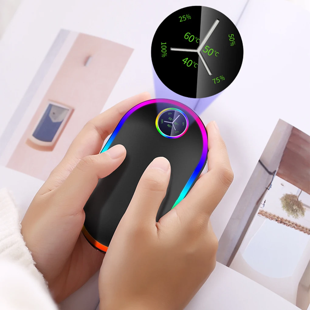 Portable USB Hand Warmer ABS Magnetic Durable Heating Heat 60°C On Both Sides Heater Pocket Warmers Outdoor Activities ForWarmth
Portable USB Hand Warmer ABS Magnetic Durable Heating Heat 60°C On Both Sides Heater Pocket Warmers Outdoor Activities ForWarmth