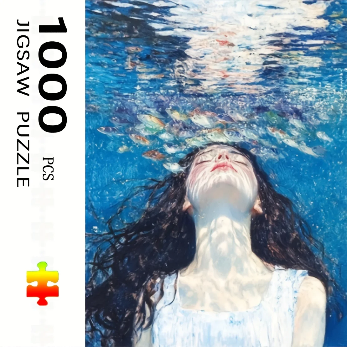 Adult Jigsaw Puzzle 1000 Pieces Girl in the water Exercise Brain Thinking Holiday Birthday Gift
Adult Jigsaw Puzzle 1000 Pieces Girl in the water Exercise Brain Thinking Holiday Birthday Gift