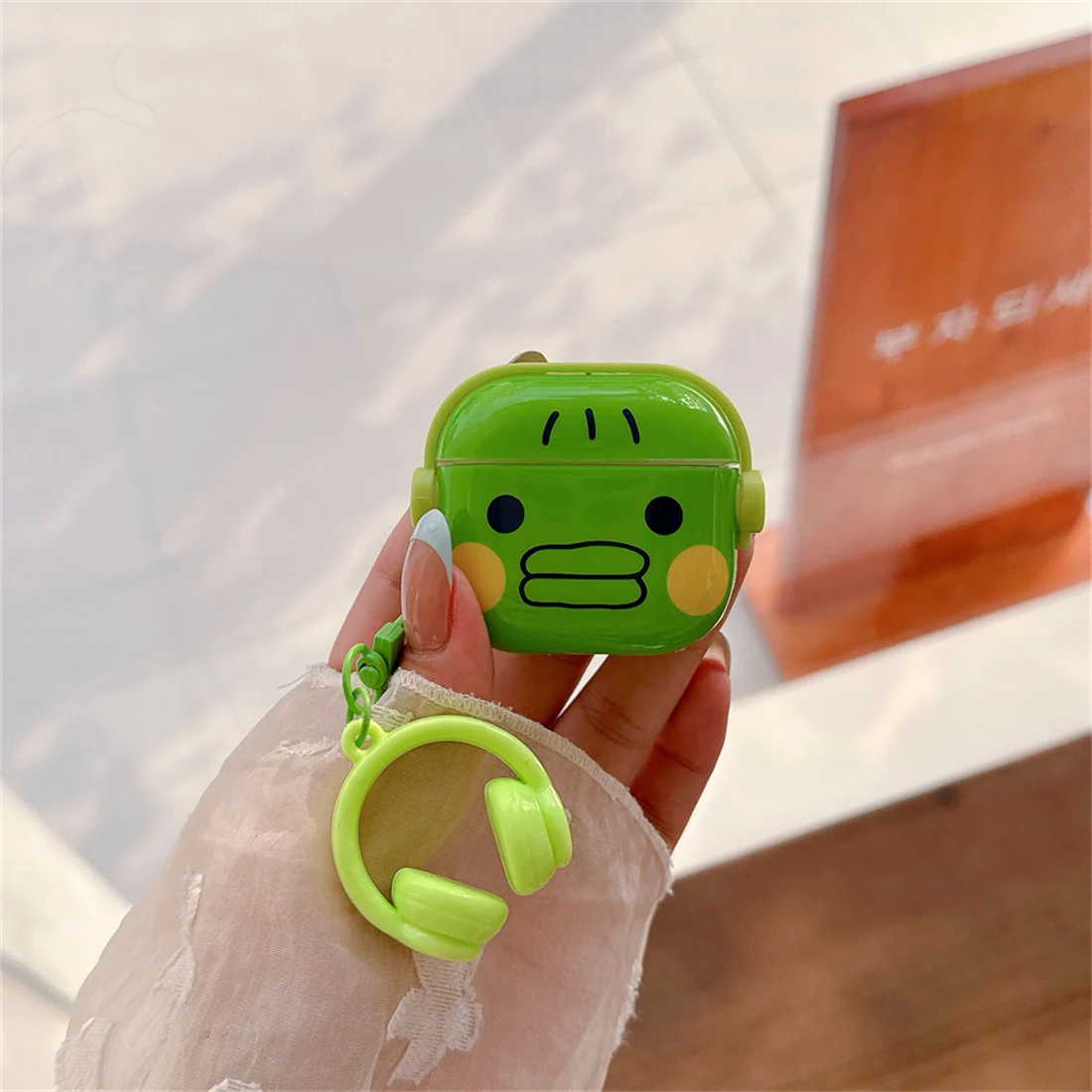 Funny Cartoon Silicone Earphone Case Shockproof Cove for Apple Airpods 4 3 2 Pro 2 Pro 3 Funda With Charm Pro3 Headphone Cases
Funny Cartoon Silicone Earphone Case Shockproof Cove for Apple Airpods 4 3 2 Pro 2 Pro 3 Funda With Charm Pro3 Headphone Cases