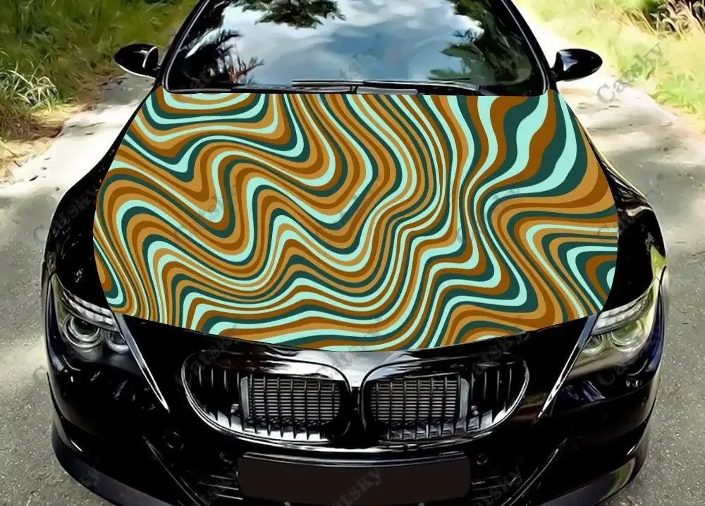Groovy Psychedelic Line Виниловые стикеры на капот автомобиля виниловая пленка наклейки на крышку двигателя универсальная защитная пленка на капот автомобиля
Groovy Psychedelic Line Виниловые стикеры на капот автомобиля виниловая пленка наклейки на крышку двигателя универсальная защитная пленка на капот автомобиля