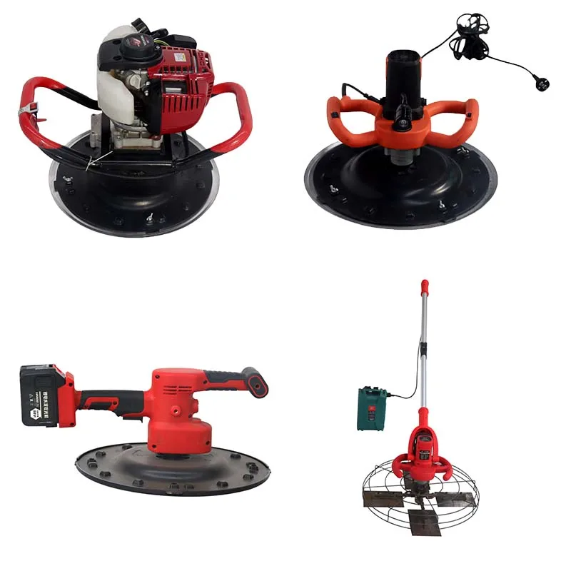 Energy Saving Mini Power Trowel Hand Tools for Concrete Construction-Electric & Gasoline Powered
Energy Saving Mini Power Trowel Hand Tools for Concrete Construction-Electric & Gasoline Powered