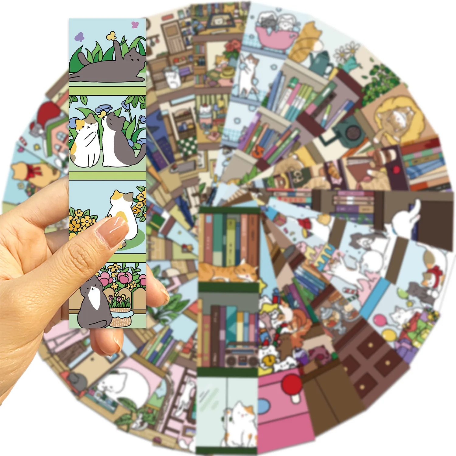 30pcs Cartoon Cute creativity cat Bookmarks Decoration Card Reading Pages Books Annotated Stationary Supplies Aesthetic Bookmark
30pcs Cartoon Cute creativity cat Bookmarks Decoration Card Reading Pages Books Annotated Stationary Supplies Aesthetic Bookmark