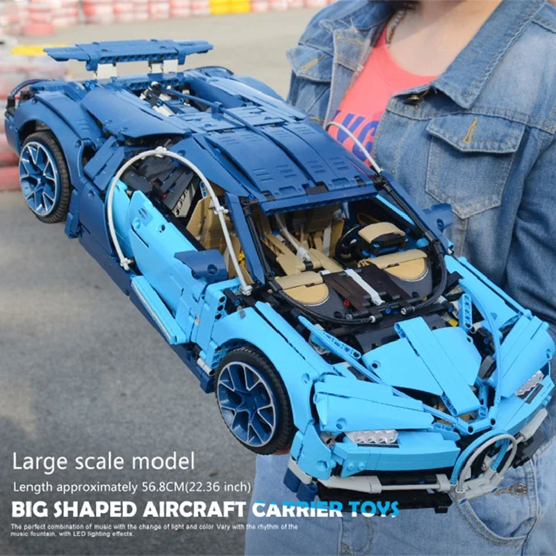 3599PCS Bugattied Super Sport Car Building Block Model Racing Vehicle Hypercar Assemble Model Brick Toys Kids Adult For Gifts
3599PCS Bugattied Super Sport Car Building Block Model Racing Vehicle Hypercar Assemble Model Brick Toys Kids Adult For Gifts