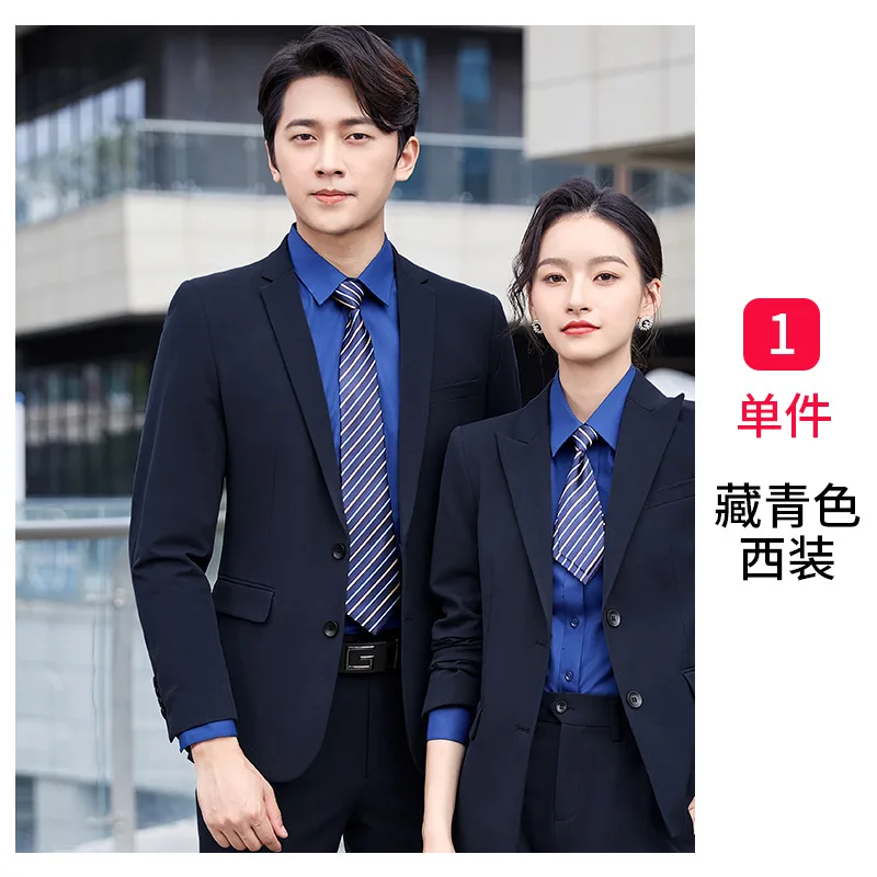 ZX66Suit suit slim gray work suit real estate hotel business professional attire formal wear for men and women
ZX66Suit suit slim gray work suit real estate hotel business professional attire formal wear for men and women