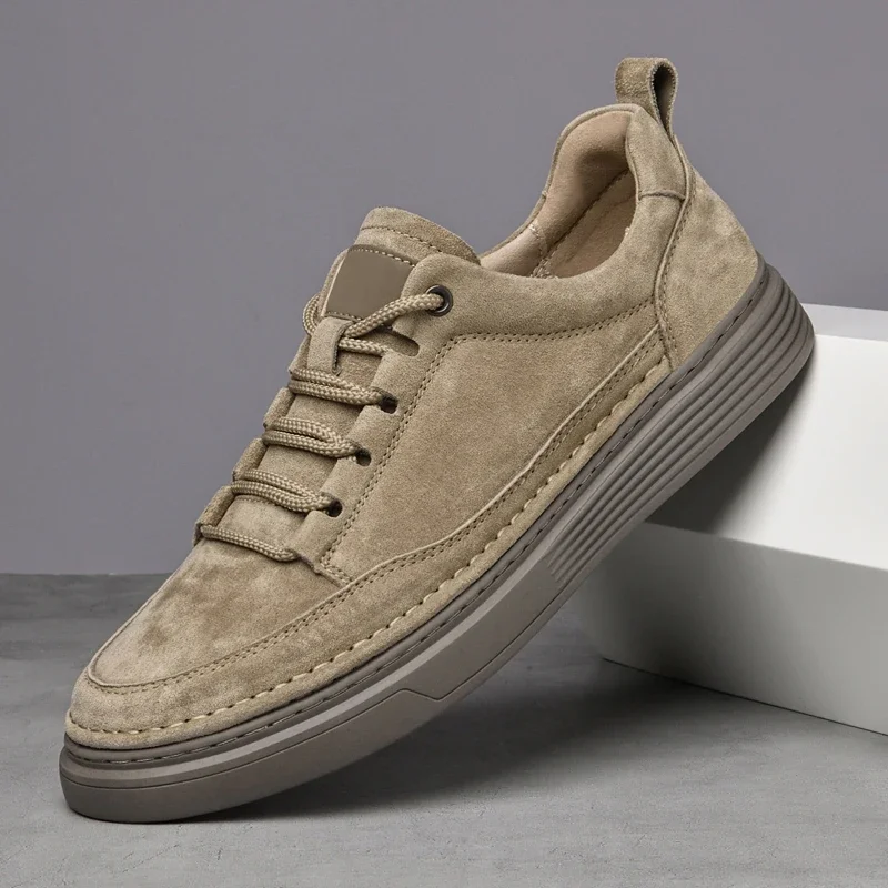 New Trendy All-match Men's Casual Shoes Suede Leather Male Sneakers Classic Simple Oxford Shoes Versatile Formal Dress Footwear
New Trendy All-match Men's Casual Shoes Suede Leather Male Sneakers Classic Simple Oxford Shoes Versatile Formal Dress Footwear