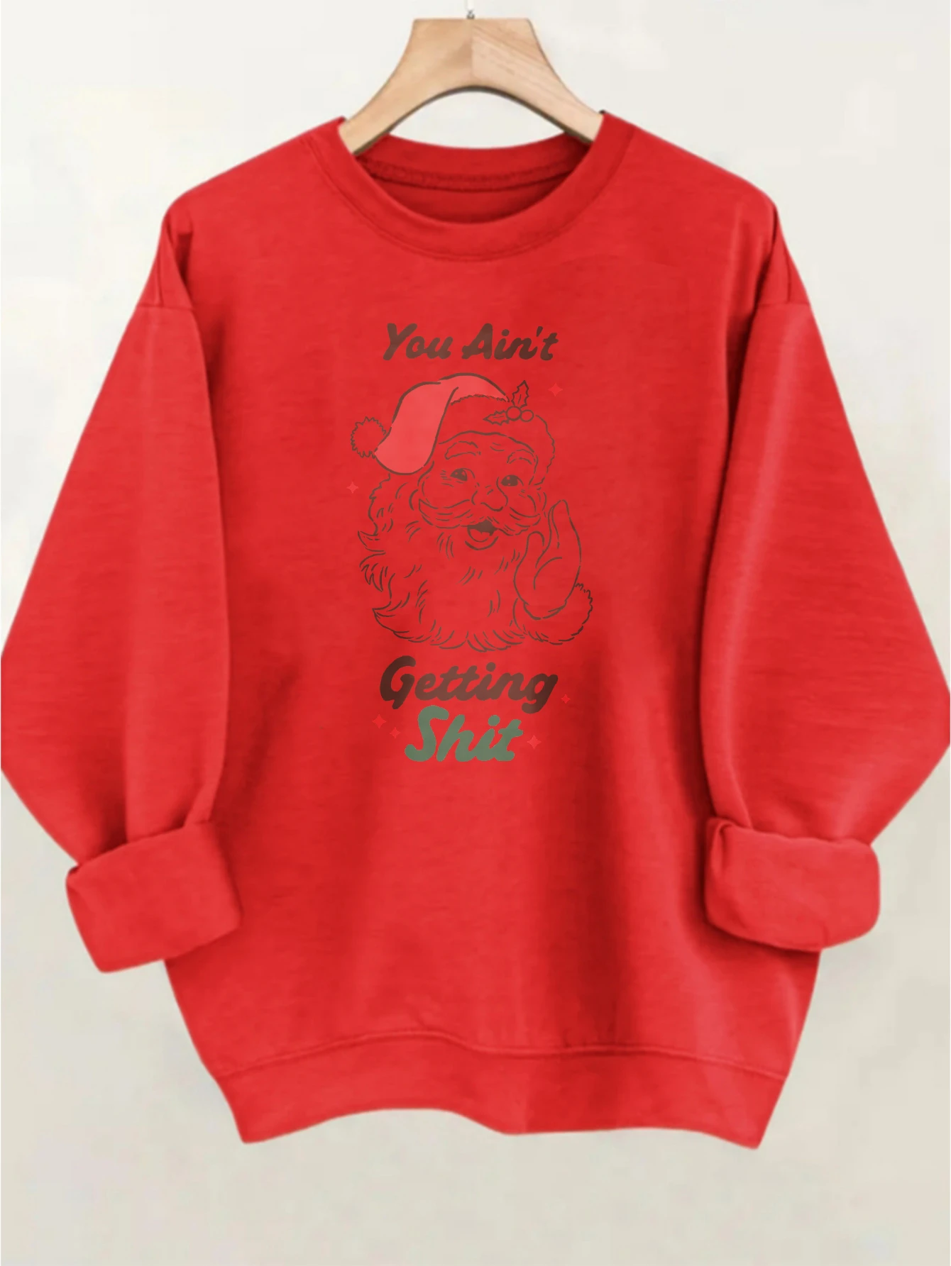 Забавный рождественский удобный красный, зеленый пуловер в стиле ретро с круглым вырезом, теплый хлопок для мужчин и женщин — Winter Christmas Ready
Забавный рождественский удобный красный, зеленый пуловер в стиле ретро с круглым вырезом, теплый хлопок для мужчин и женщин — Winter Christmas Ready