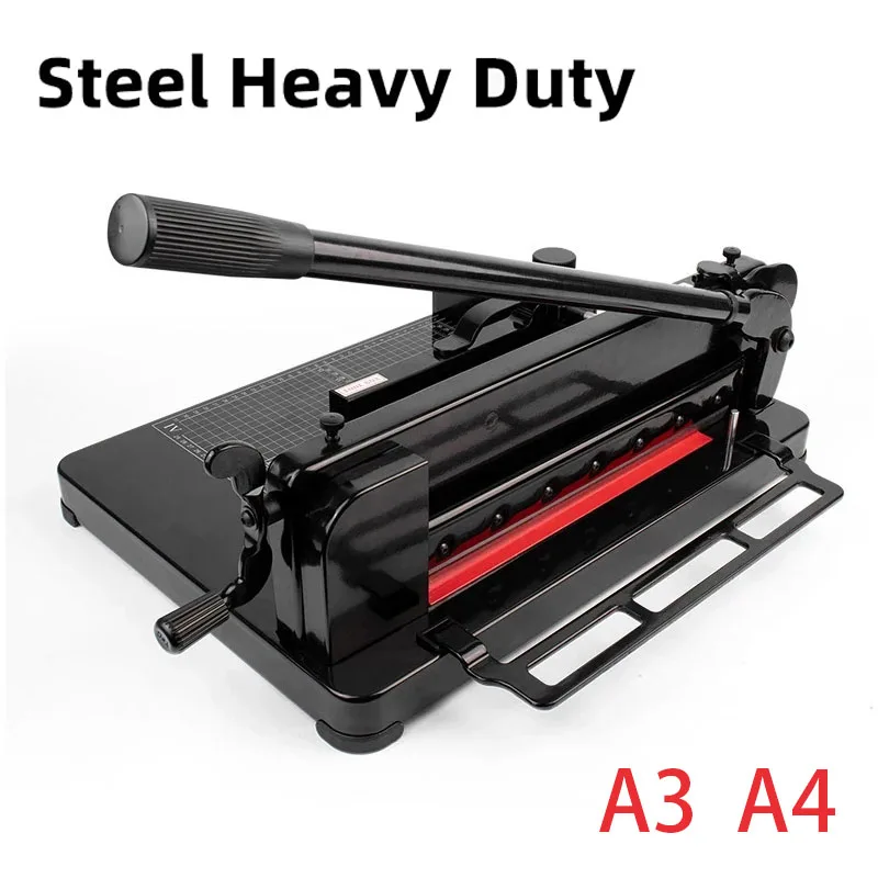 Ручной резак для бумаги A3A4, сверхмощный гильотинный триммер, высечки, используемые для домашнего офиса, лаборатории, коммерческий резак для бумаги
Ручной резак для бумаги A3A4, сверхмощный гильотинный триммер, высечки, используемые для домашнего офиса, лаборатории, коммерческий резак для бумаги