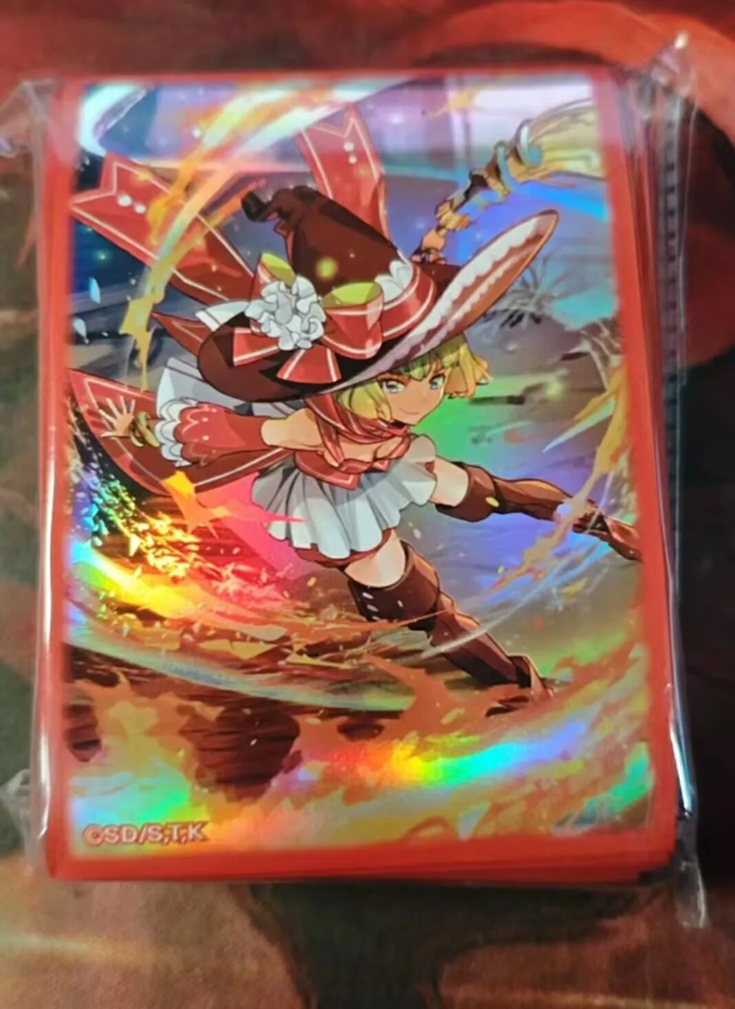 100Pcs Yugioh KONAMI Rush Duel RD Curtain of Sparks Official Collection Sealed Card Protector Duelist Sleeves
100Pcs Yugioh KONAMI Rush Duel RD Curtain of Sparks Official Collection Sealed Card Protector Duelist Sleeves