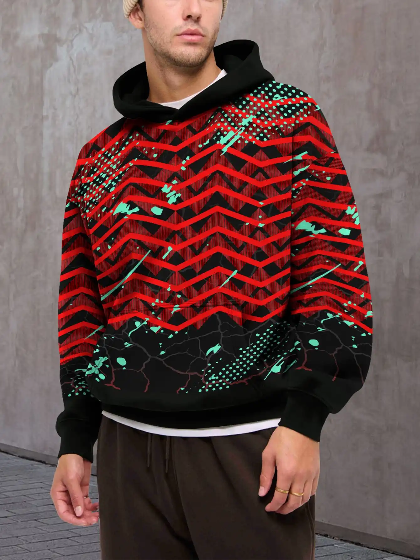 Ретро красная волна в полоску в стиле пэчворк с 3D принтом тай-дай толстовка с градиентным узором толстовка с капюшоном крутой уличный стиль пуловер
Ретро красная волна в полоску в стиле пэчворк с 3D принтом тай-дай толстовка с градиентным узором толстовка с капюшоном крутой уличный стиль пуловер