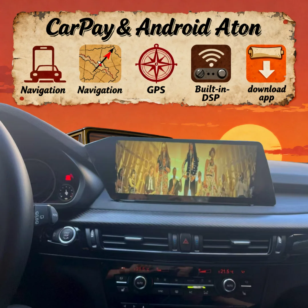 Square Blade Screen 12.3 For BMW X5 X6 F15 F16 2014-2017 Android 13 Carplay Car Multimedia Player GPS Navigation Radio Head Unit
Square Blade Screen 12.3 For BMW X5 X6 F15 F16 2014-2017 Android 13 Carplay Car Multimedia Player GPS Navigation Radio Head Unit
