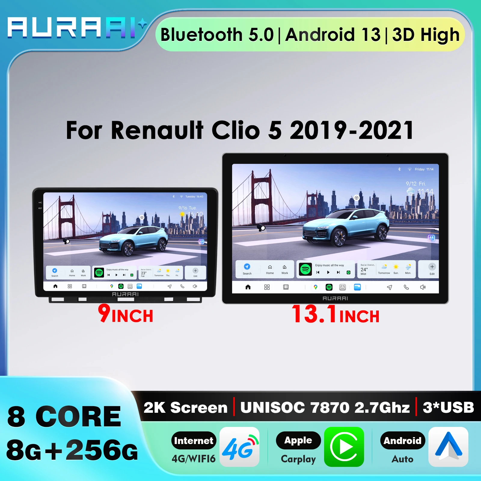 2K экран, UNISOC 7870, автомагнитола с Android Auto для Renault Clio 5 2019-2021, беспроводной CarPlay, интеллектуальная система, RDS, Wi-Fi, головное устройство, GPS
2K экран, UNISOC 7870, автомагнитола с Android Auto для Renault Clio 5 2019-2021, беспроводной CarPlay, интеллектуальная система, RDS, Wi-Fi, головное устройство, GPS