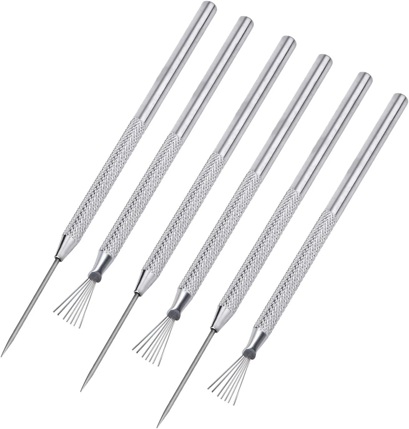 6Pcs Clay Ceramic Needle Detail Tools Feather Wire Texture Tool for Clay Pottery Sculpting Tool Kit Detail Sculpture Feather Pin
6Pcs Clay Ceramic Needle Detail Tools Feather Wire Texture Tool for Clay Pottery Sculpting Tool Kit Detail Sculpture Feather Pin