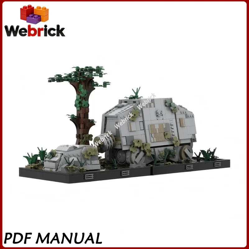 MOC Damaged Giant Walker Building Blocks Fallen AT-AT Endor Style Model Bricks Collection Set
MOC Damaged Giant Walker Building Blocks Fallen AT-AT Endor Style Model Bricks Collection Set