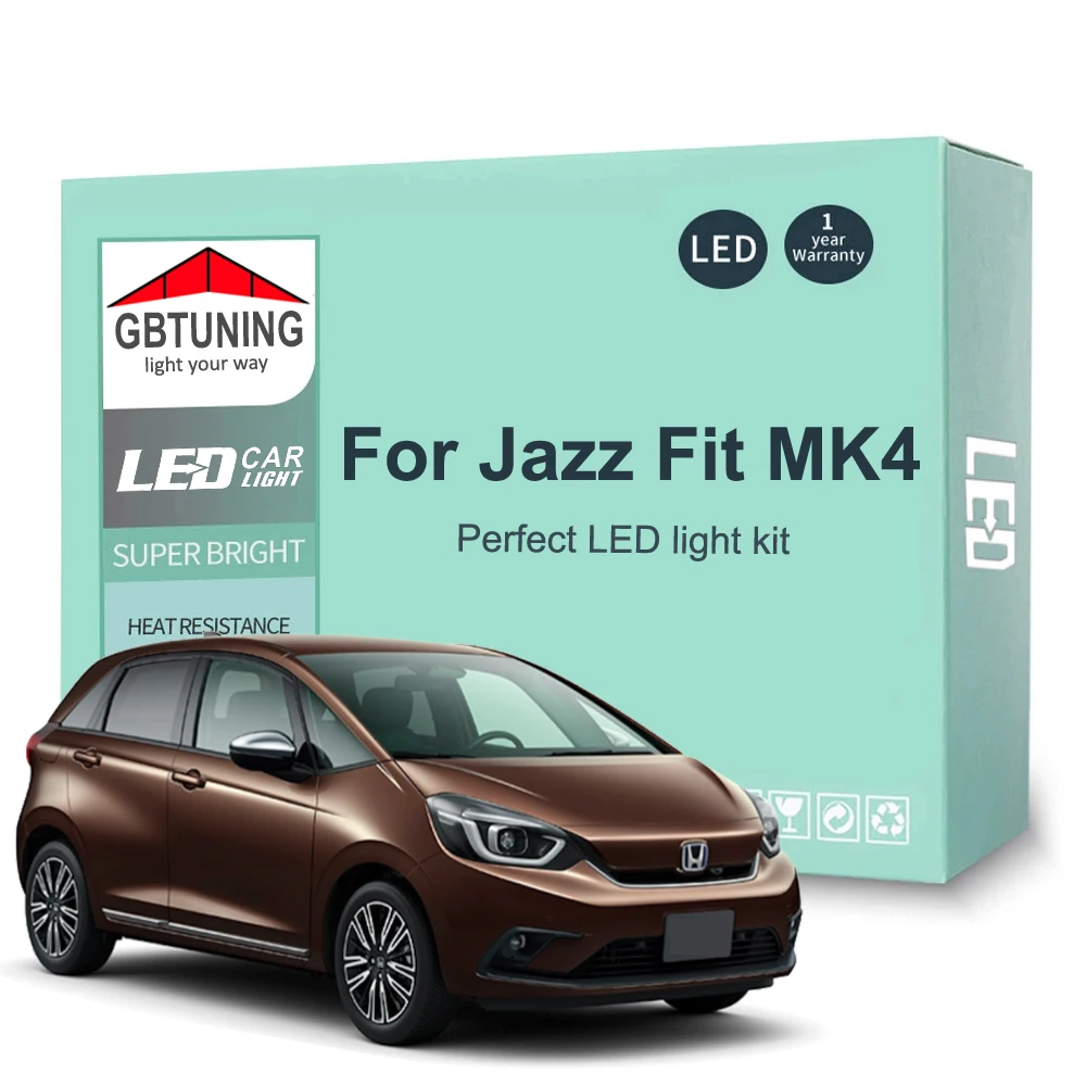 8Pcs Cars Accessories For Honda Jazz Fit MK4 4 IV 2020 2021 2022 2023 Canbus Trunk License Plate LED Interior Light Bulb Kit
8Pcs Cars Accessories For Honda Jazz Fit MK4 4 IV 2020 2021 2022 2023 Canbus Trunk License Plate LED Interior Light Bulb Kit